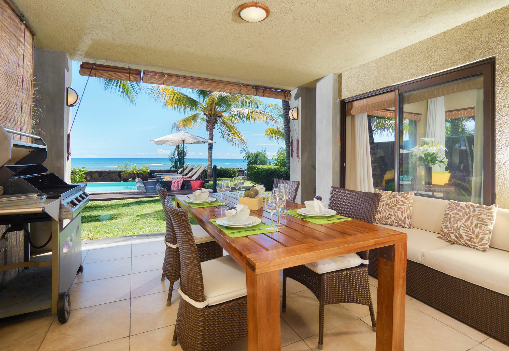 Bel Azur Beach Residence With Lov Trou aux Biches Exterior photo